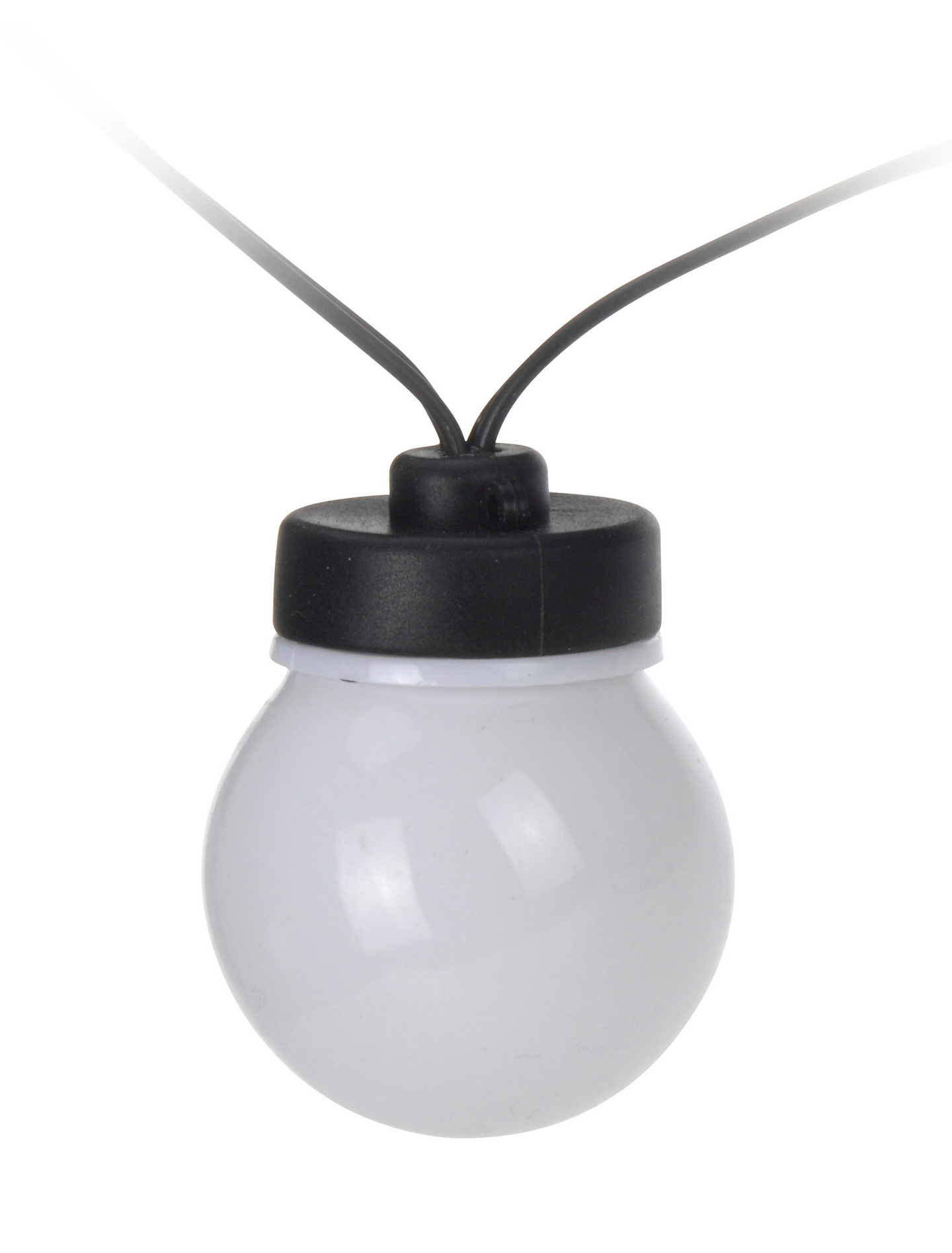 Valosarja Party 10 valkoista 5cm palloa