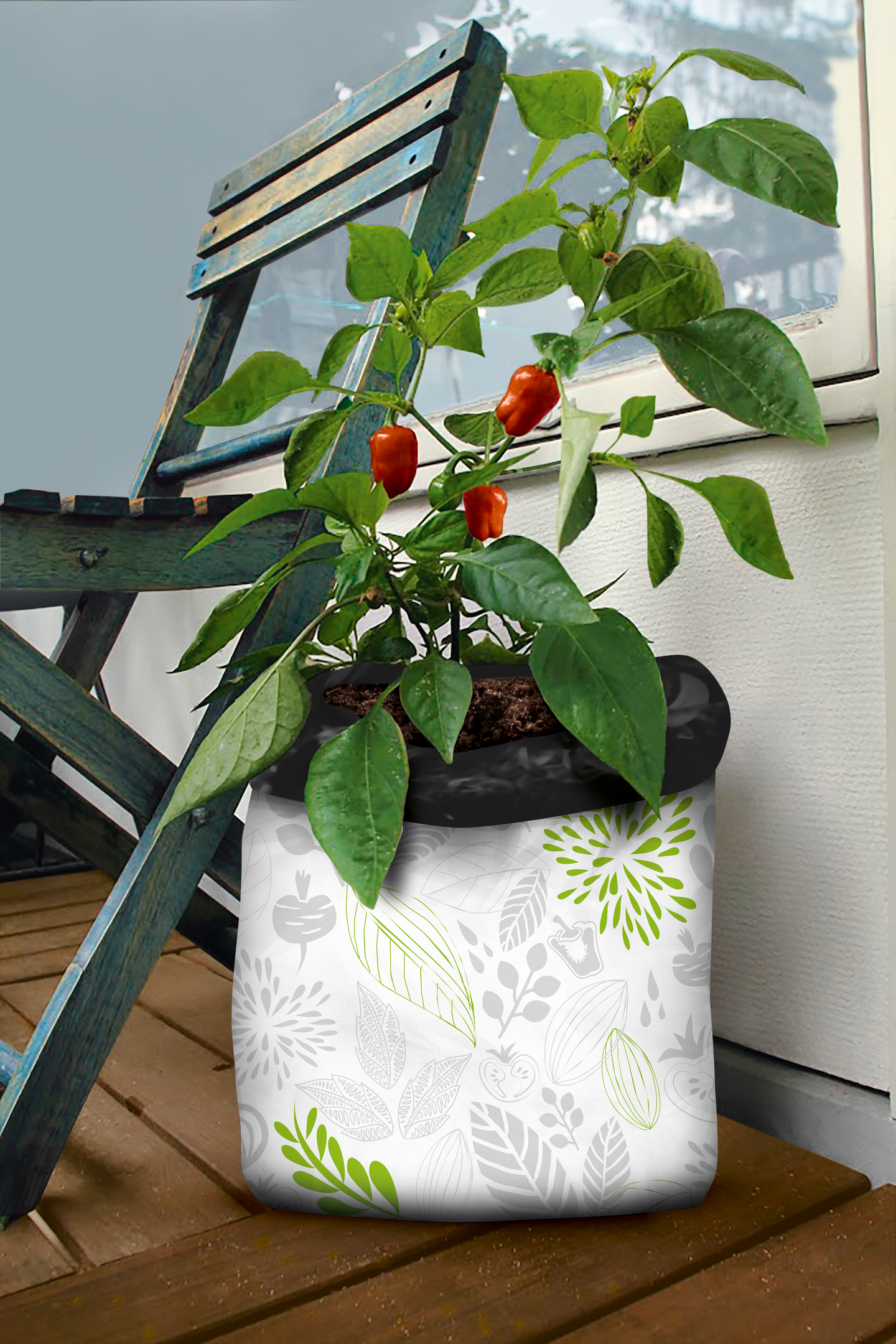 Kasvupussi GreenCare grobiootti 10l luomu