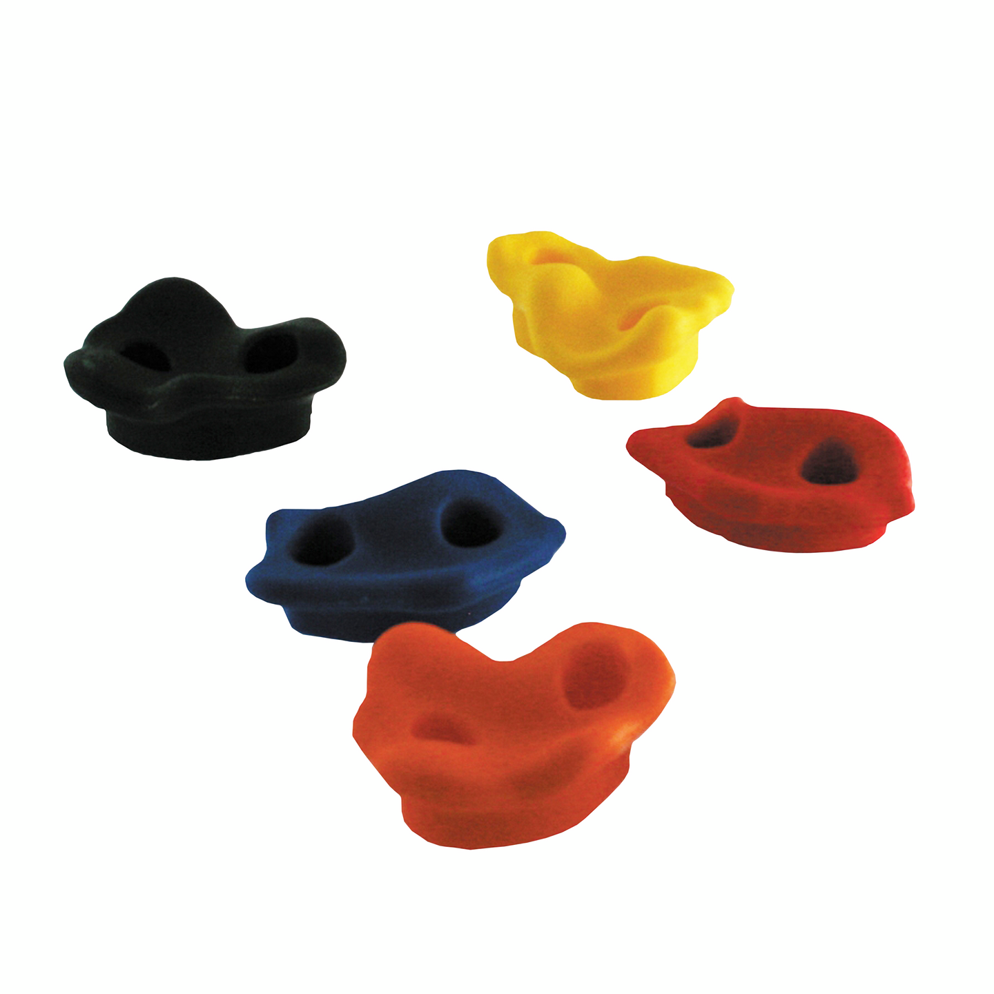 Kiipeilyotteet 5kpl eri värejä sis. kiinnitystarpeet