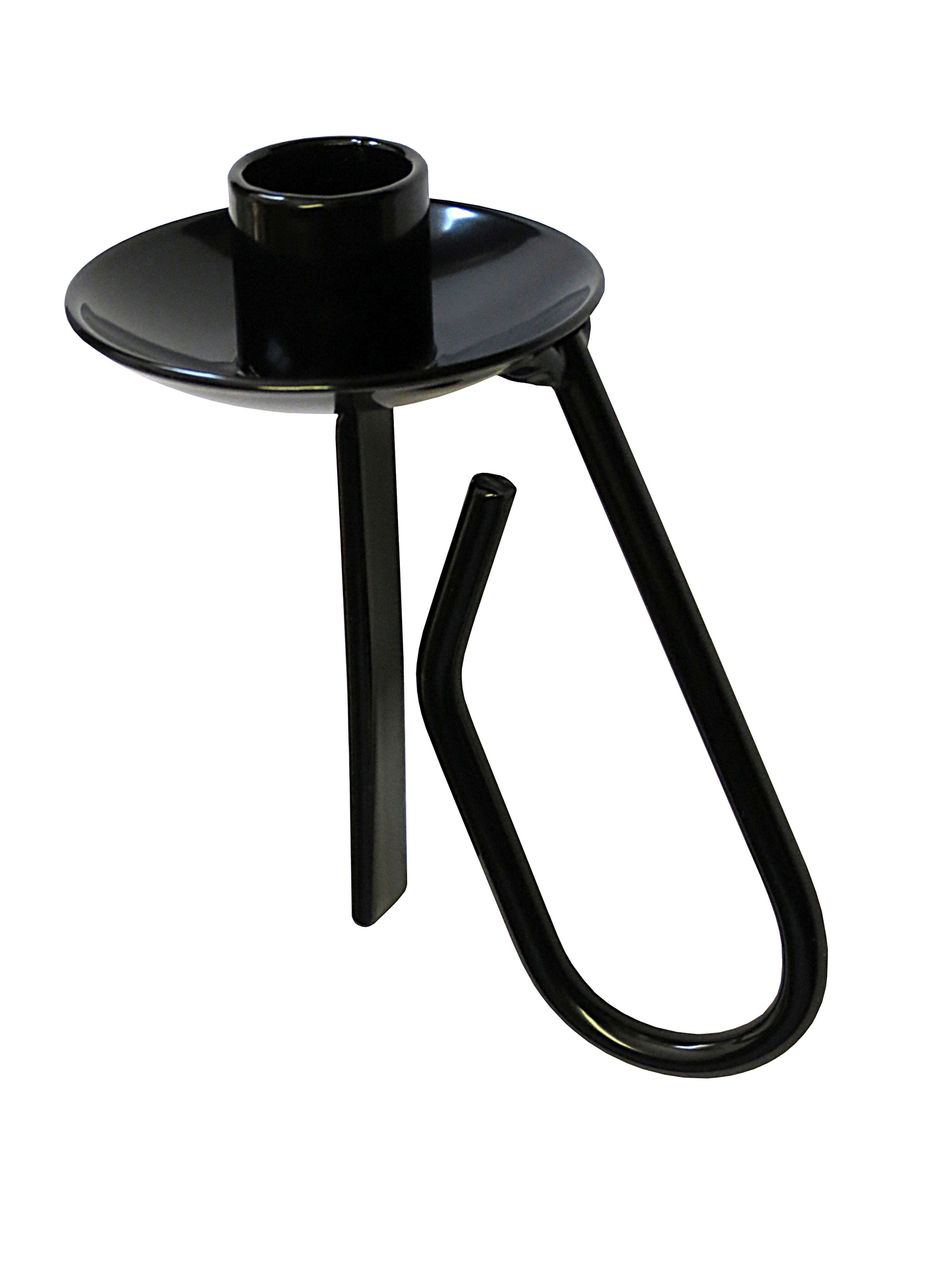 Kynttilän pidike viinipulloon Esvi musta