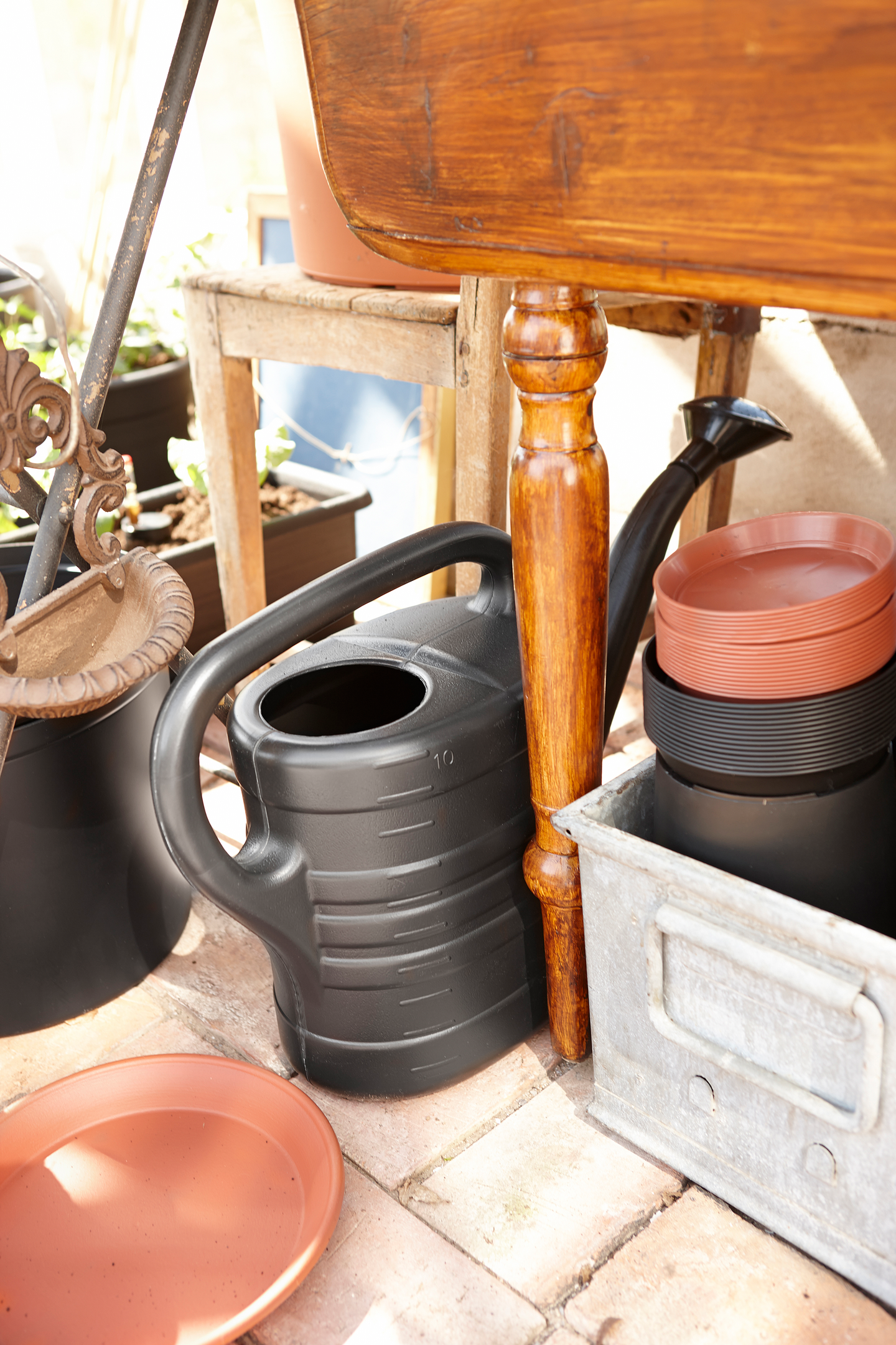 Kastelukannu Orthex Splash 10l musta