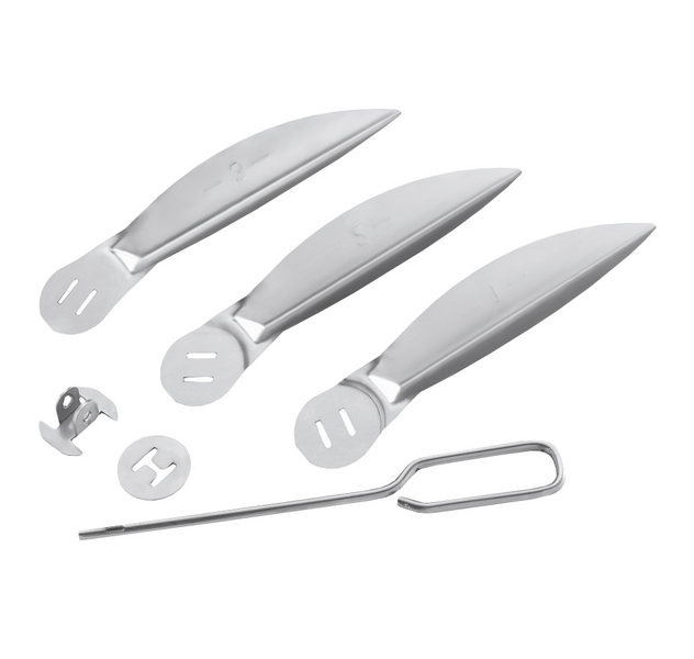 PROPELLERSATS WEBER ONE TOUCH 57CM, ROSTFRITT STÅL