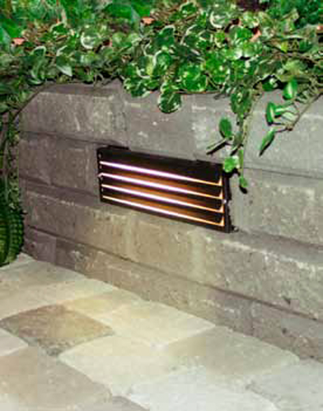 Lohkomuurivalaisin Lakka led