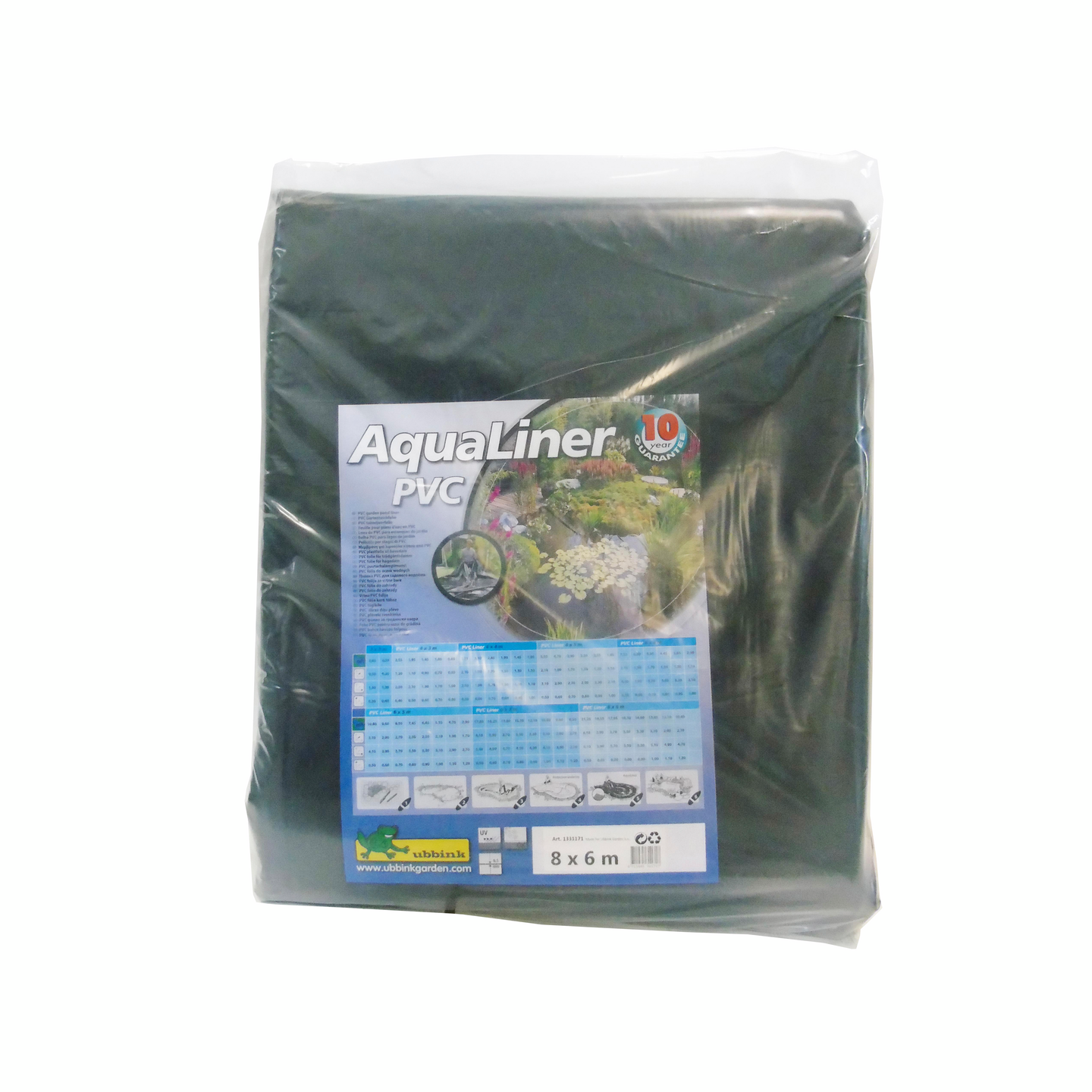 Suihkulähdemuovi 0,5mm 6x8m