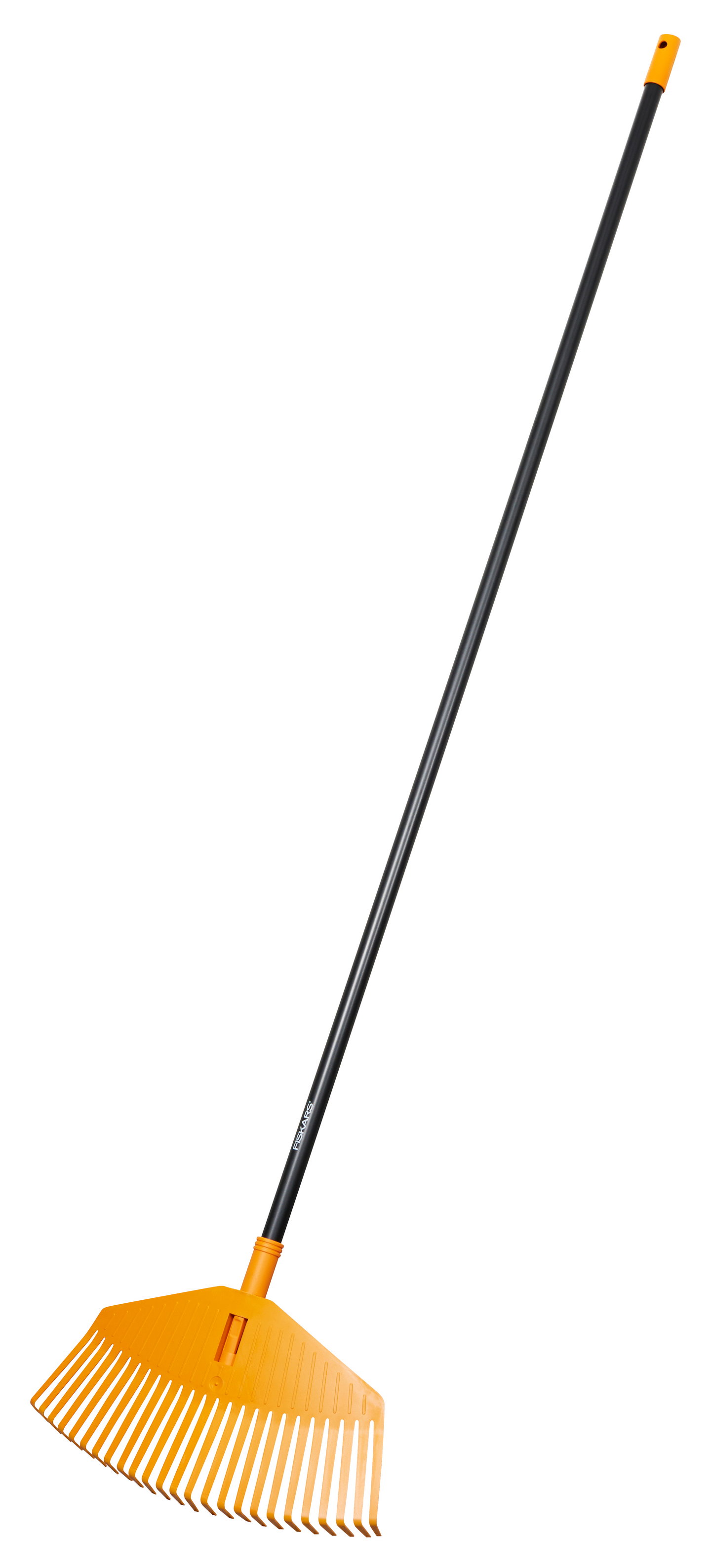 Lehtiharava Fiskars Solid oranssi M varrella