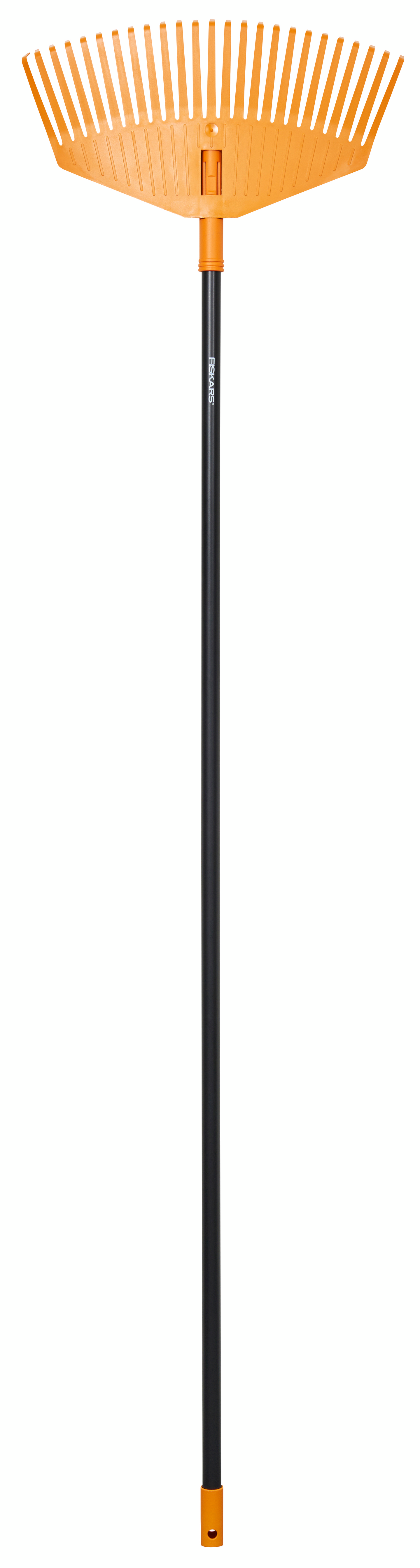 Lehtiharava Fiskars Solid oranssi M varrella