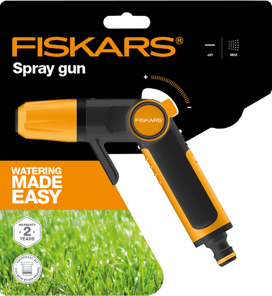 Kastelupistooli Fiskars portaattomasti säädettävä 1020445