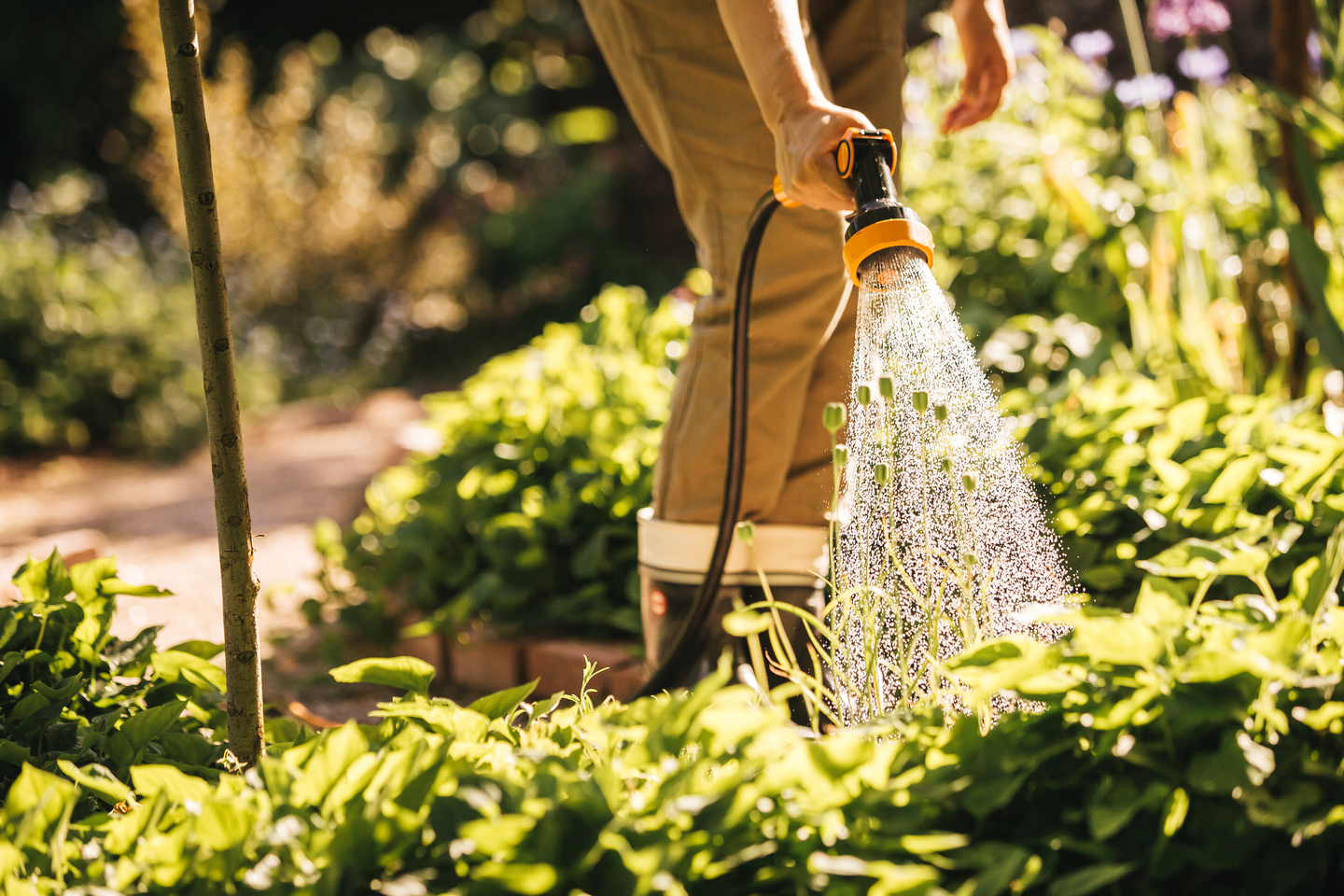 Kastelupistooli Fiskars 4-toimisella suihkulla 1020446