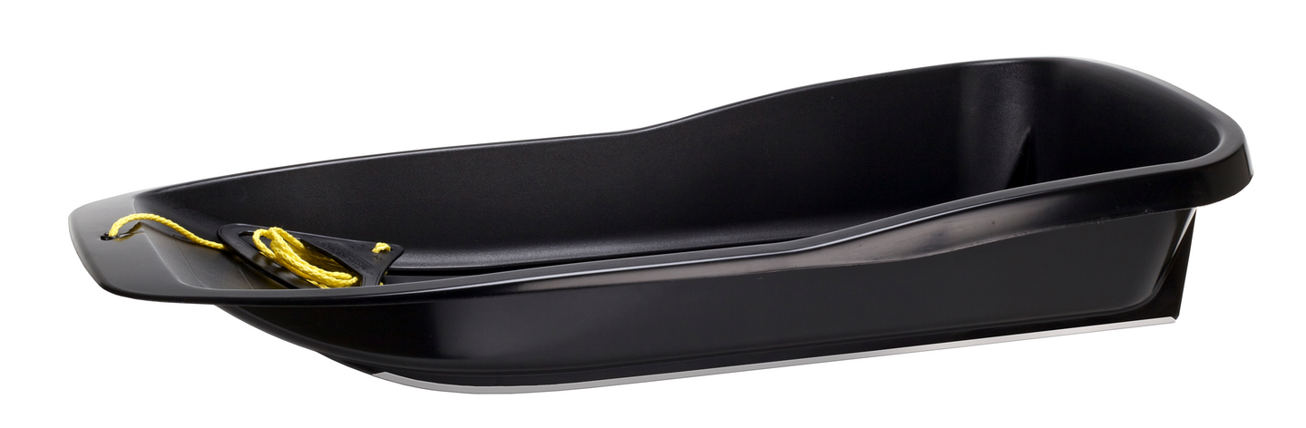 Ahkio Plastex metallijalaksilla musta