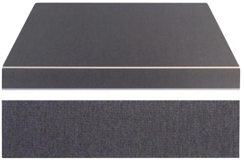 Markiisi Pisla 4,5x3m akryyliä tummanharmaa