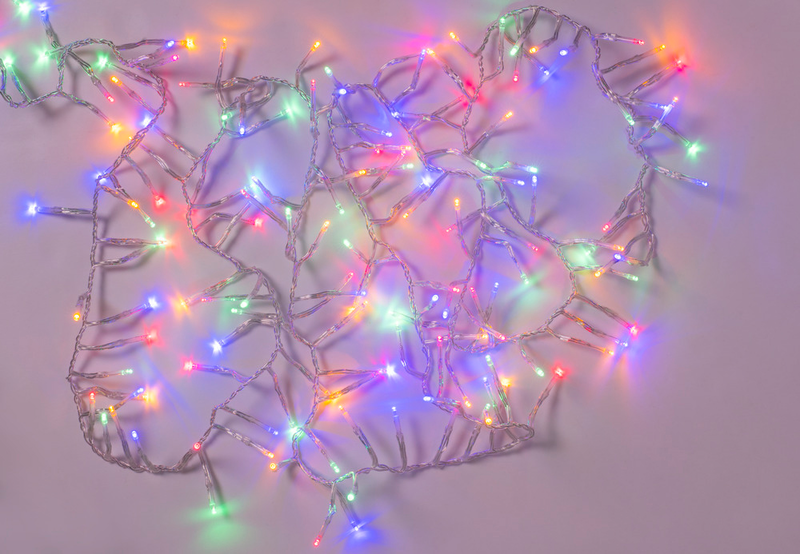 Led-sarja Airam Elbe 3,6m värimix kirkkaalla johdolla