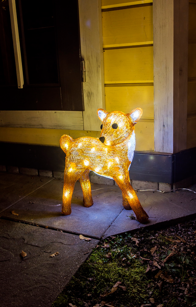 Led-eläinkoriste Airam bambi 34x36cm