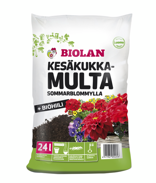 Kesäkukkamulta Biolan 24l