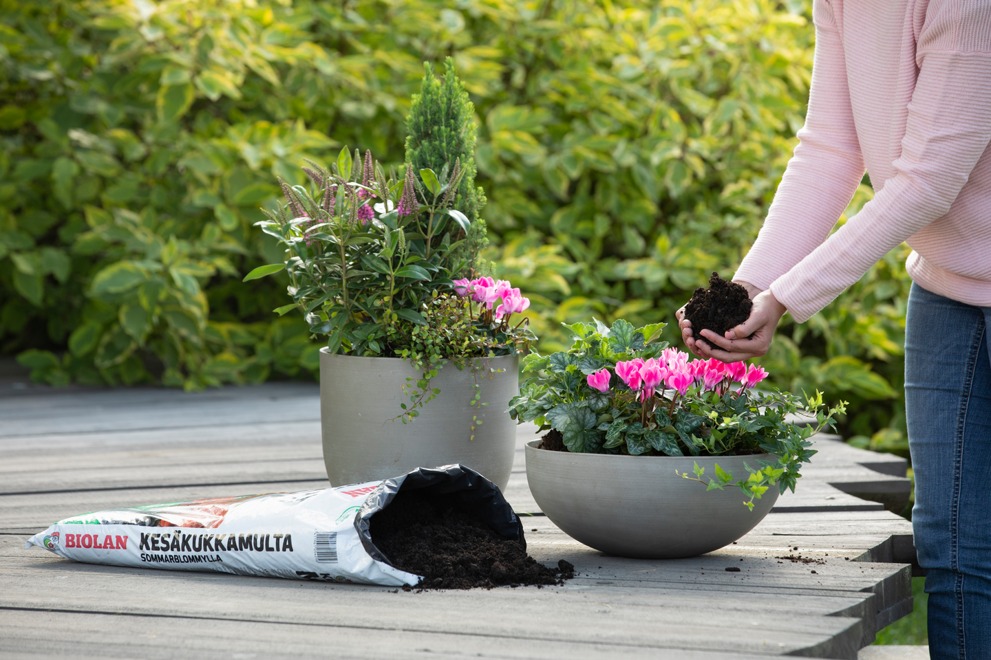 Kesäkukkamulta Biolan 24l