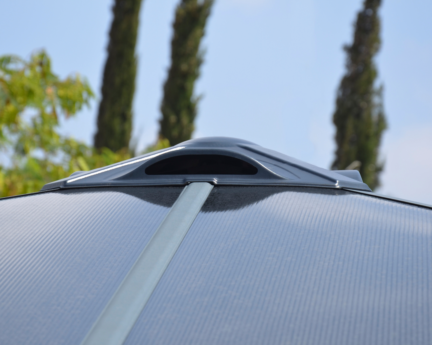 Pergola Palram Palermo 3000 3x3m harmaa