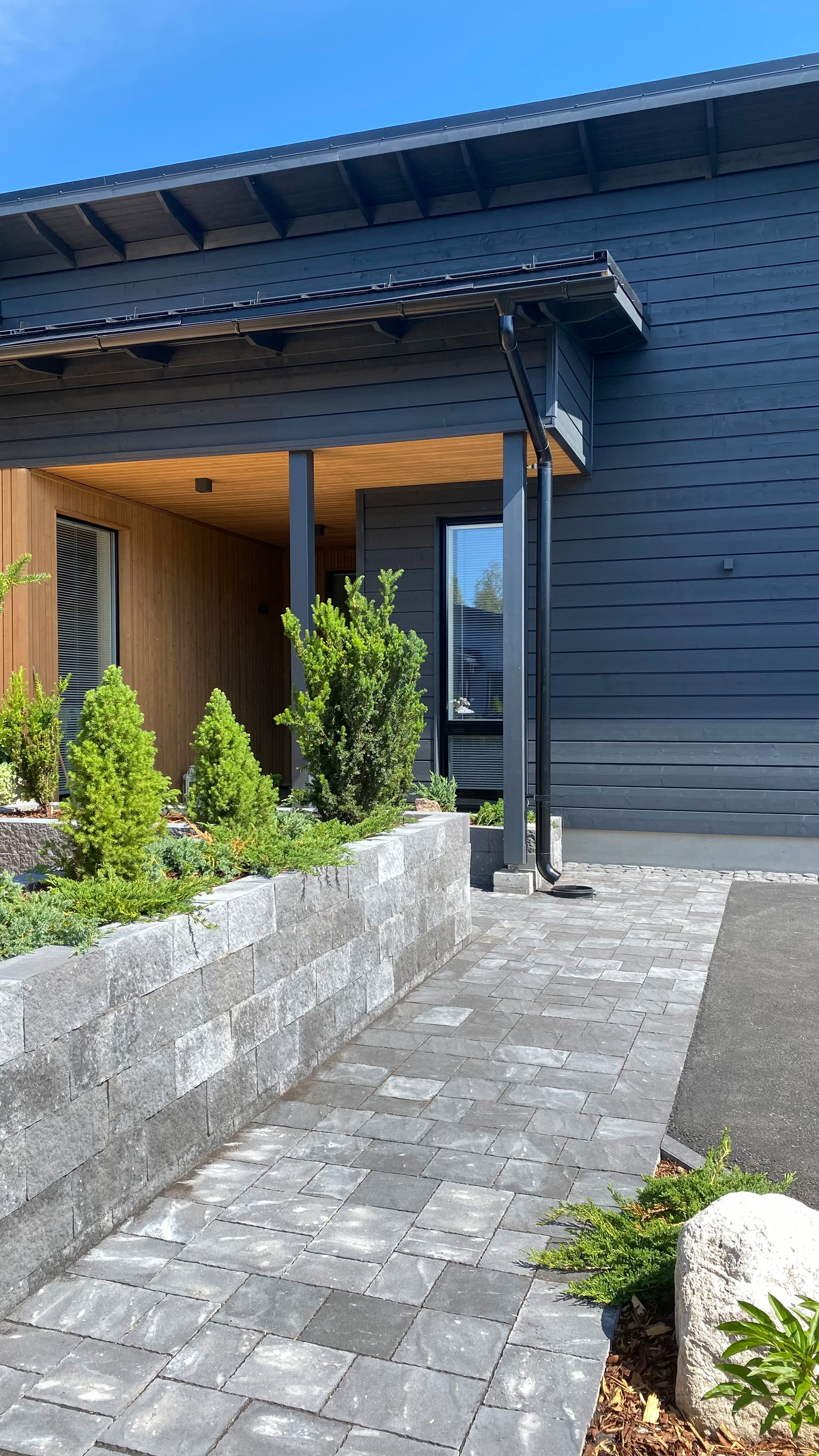 Torino-kivet Rudus kivilajitelma harmaa 9,5m²/koko lava