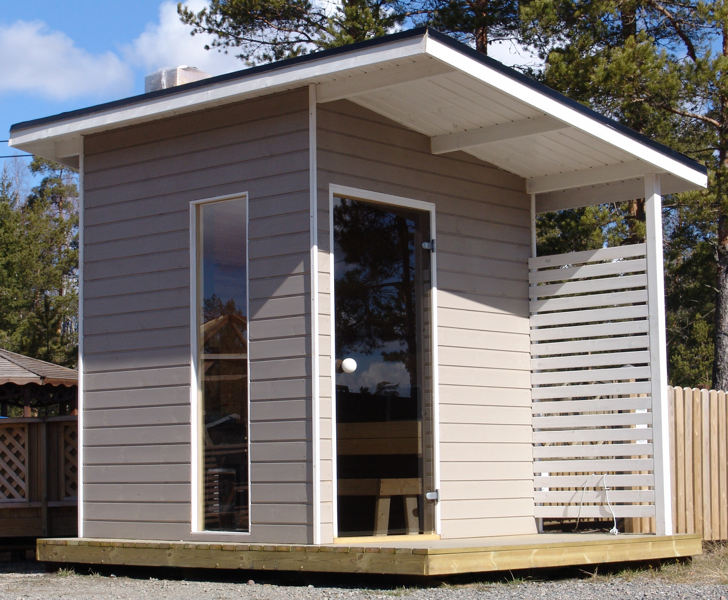 Pihasauna Suomi T84 Tammiston Puu