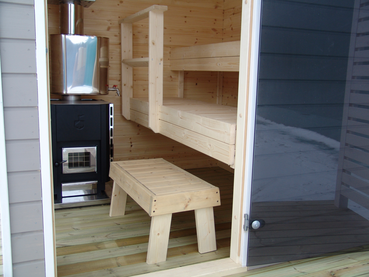 Pihasauna Suomi T84 Tammiston Puu