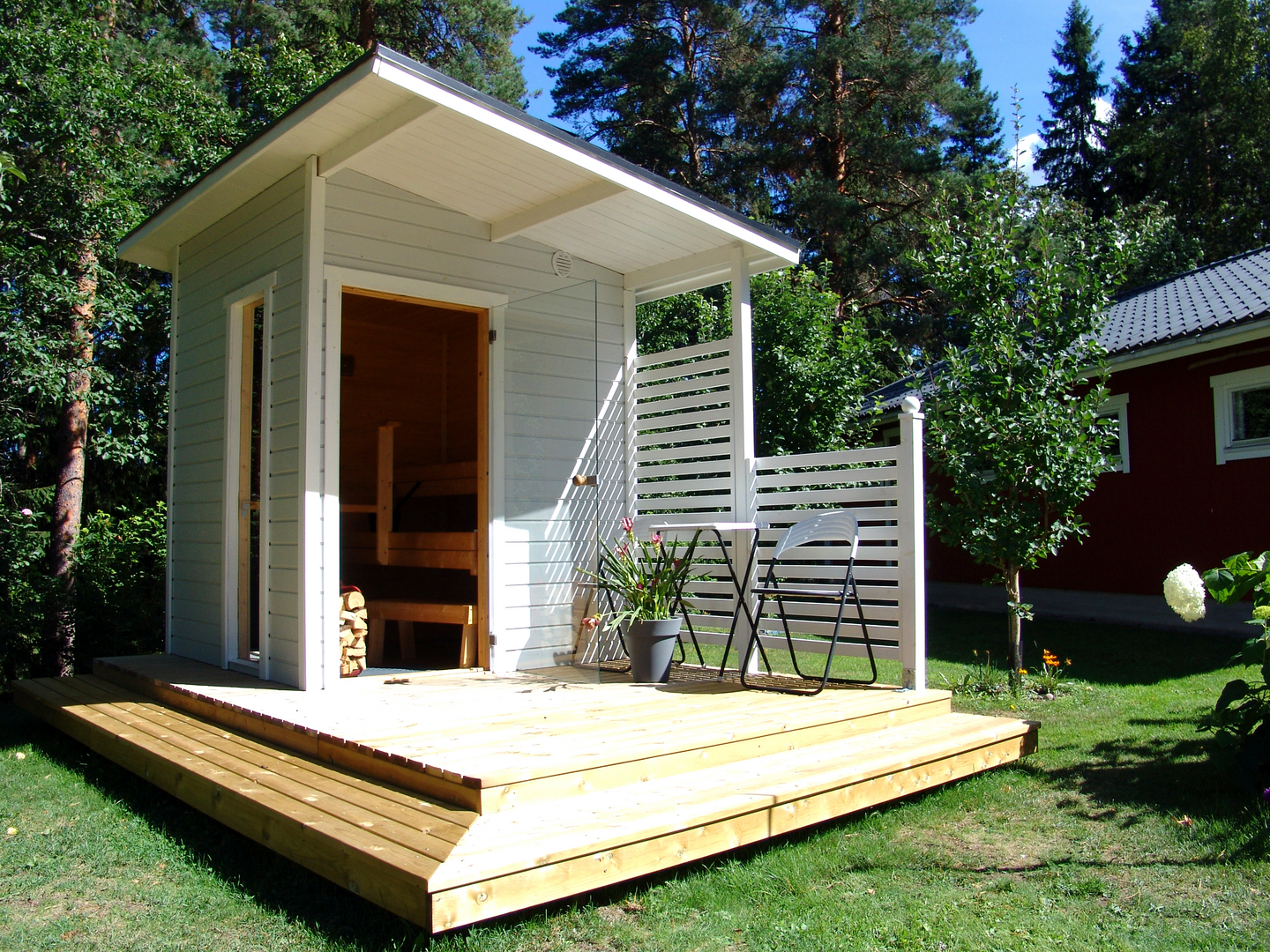 Pihasauna Suomi T84 Tammiston Puu