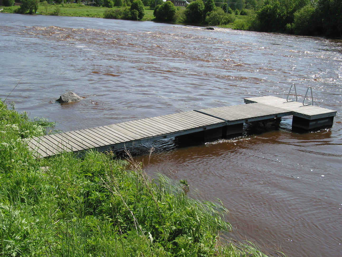 Laituri Luoman Ulpukka ULBX 1-4-4 pituus 8,1m