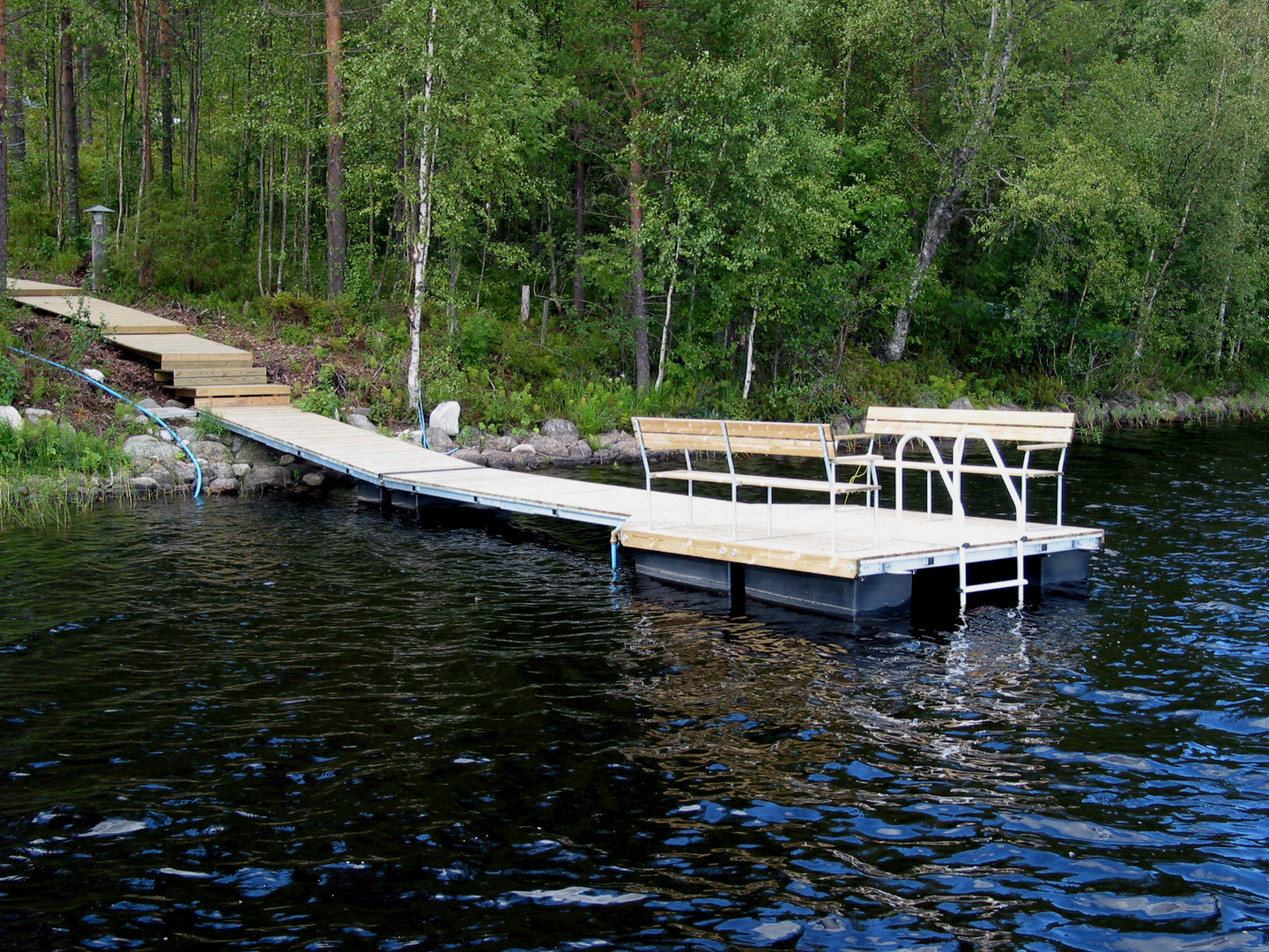 Laituri Luoman Ulpukka ULCX 1-6-6 pituus 11,6m