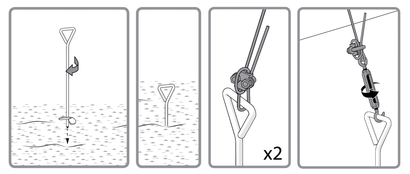 Ankkurisarja Palram-Canopia