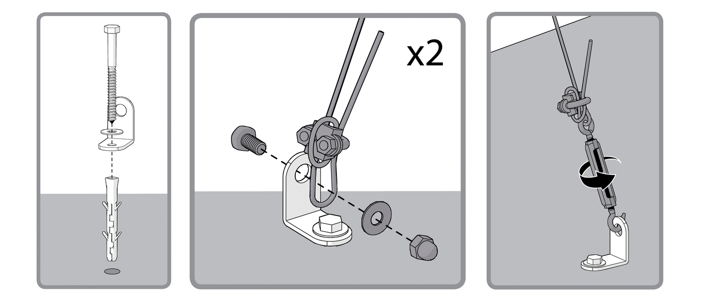 Ankkurisarja Palram-Canopia