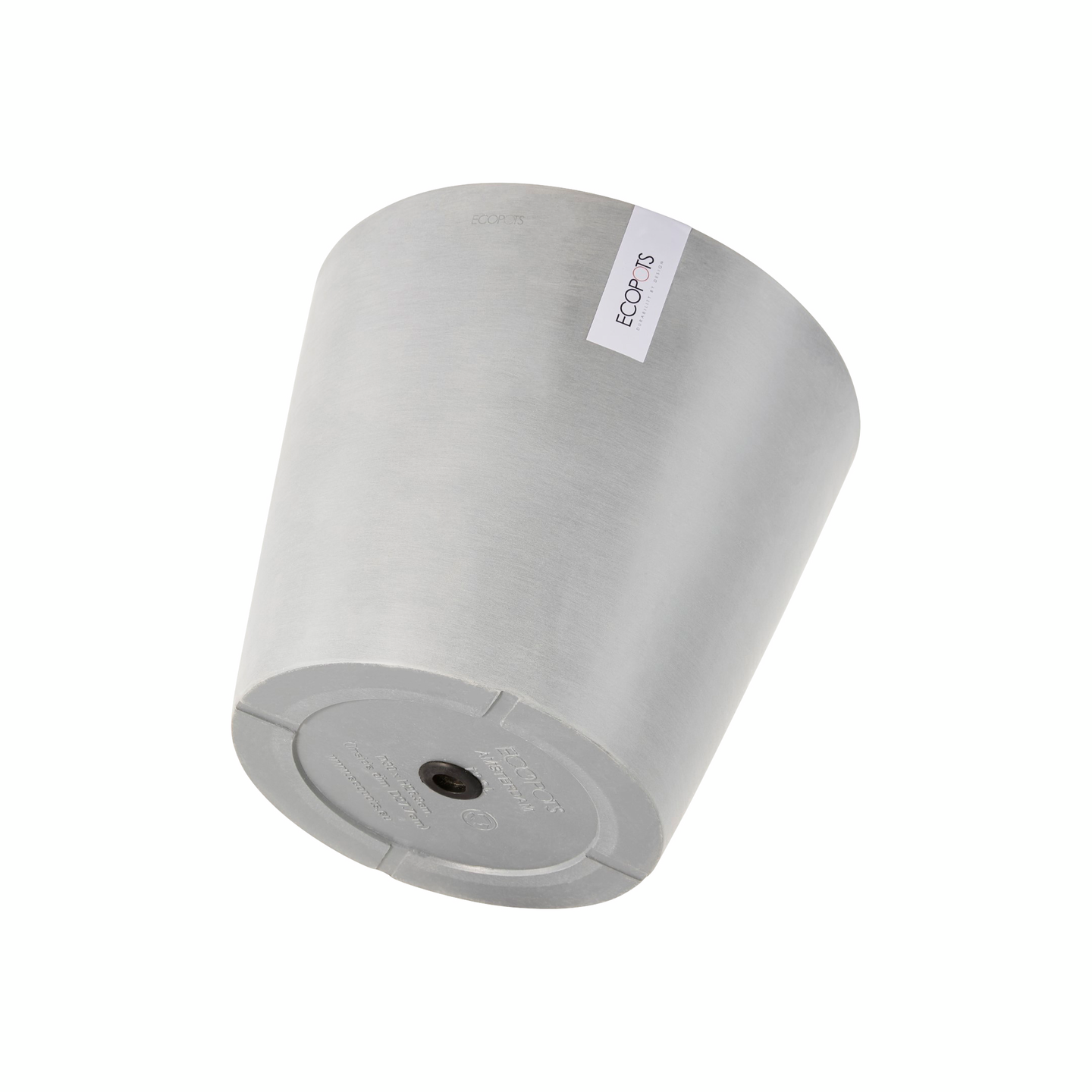 Ruukku Ecopots Amsterdam 40cm valkoharmaa