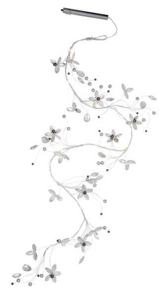 Kimallesarja Airam Ella kukka- ja helmikoristeet