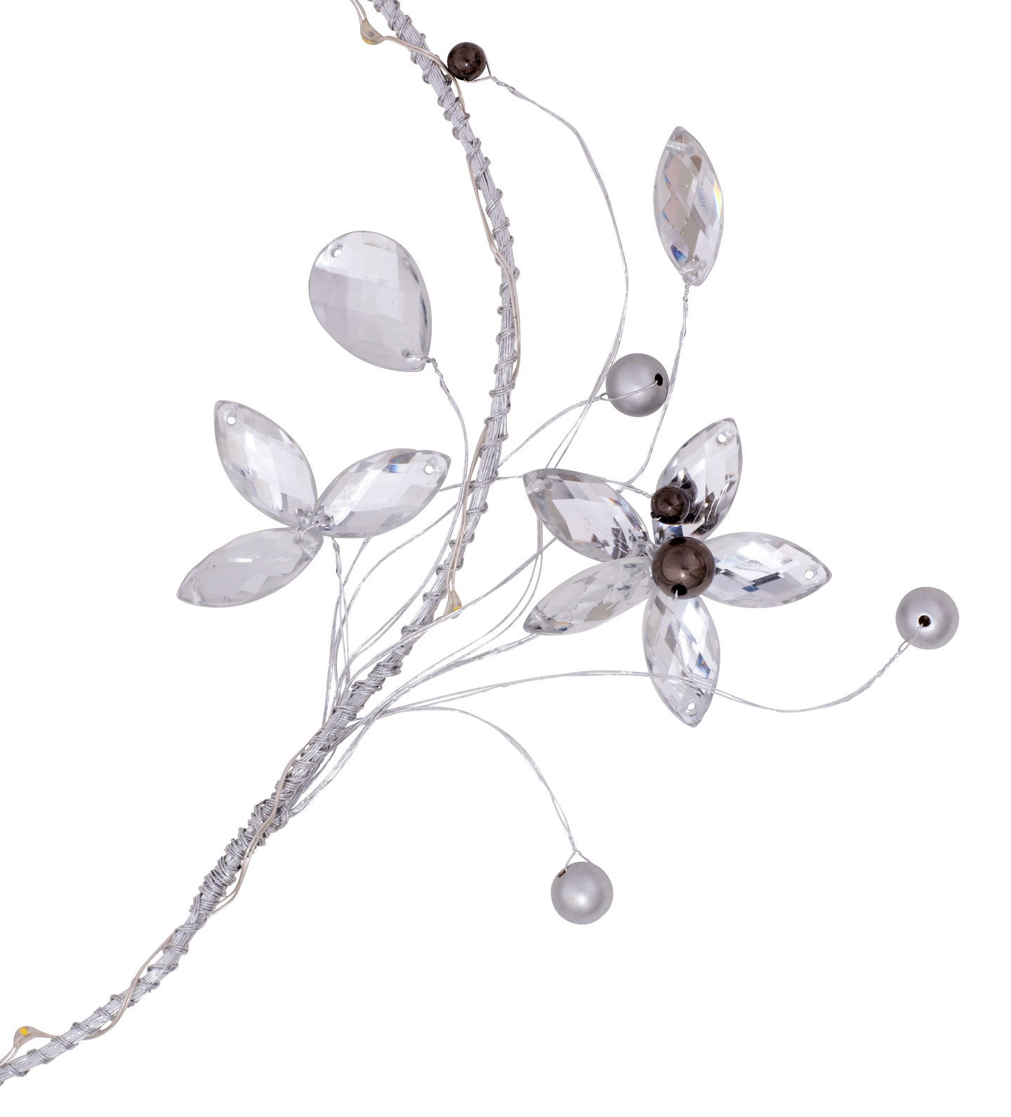 Kimallesarja Airam Ella kukka- ja helmikoristeet