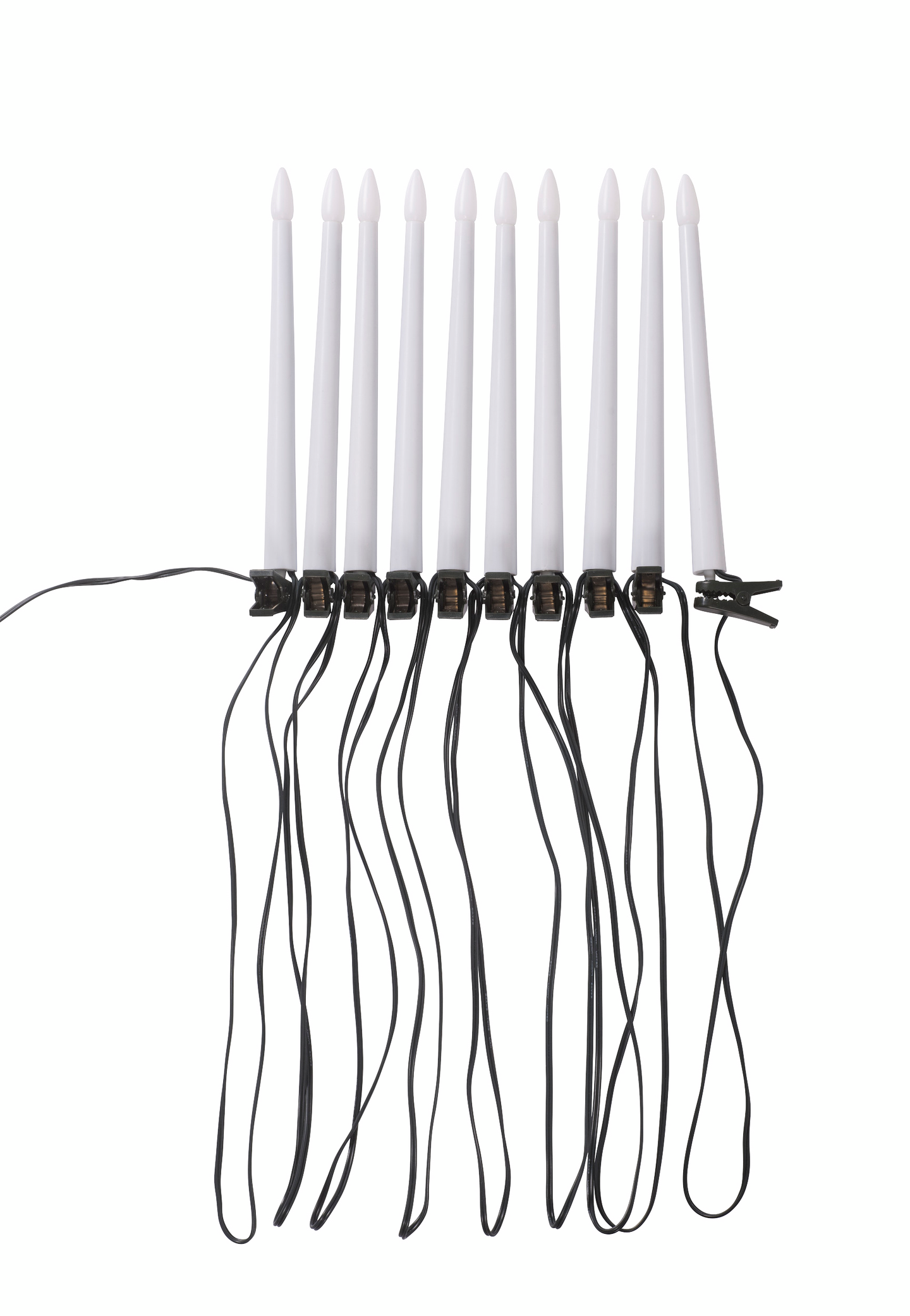 Kuusenkynttiläsarja Airam Kimmel 10 lediä valkoinen