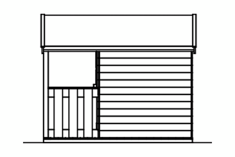Leikkimökki Michel 3,2m²
