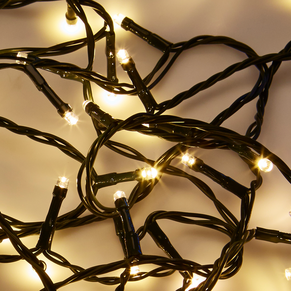 Valosarja Cello 80 lediä IP44 lämmin valkoinen