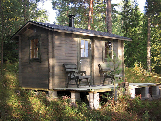 Pihasauna Kuutsalo harjakatolla 8,7m²