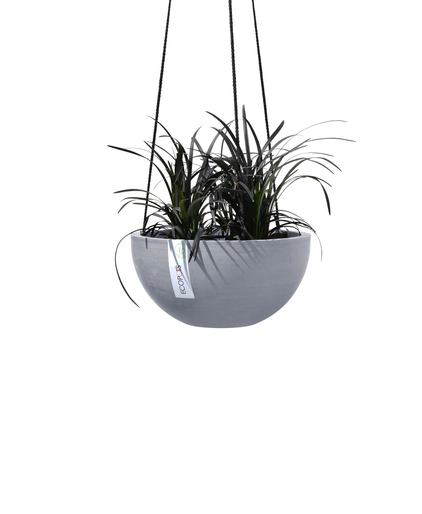 Amppeli Ecopots Brysseli 27cm harmaa