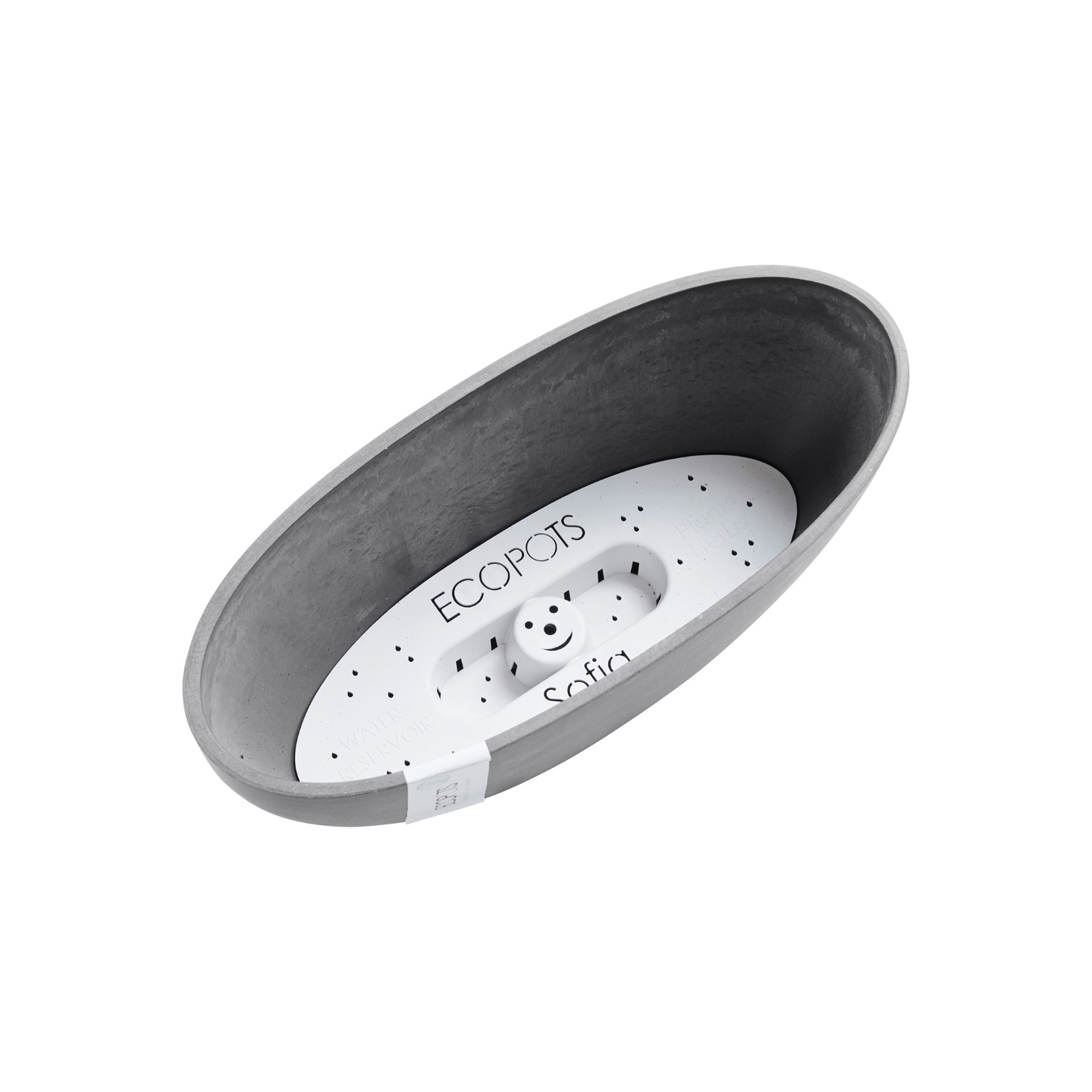Ruukku Ecopots Sofia 30cm harmaa