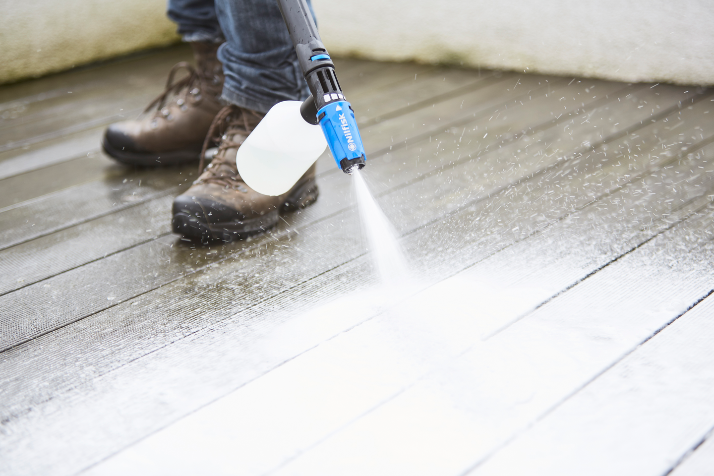 Pesuainepullo Nilfisk tyhjä 2,5l