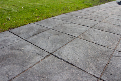 Betonilaatta Rudus 398x398x50mm profil harmaa 6,2kpl/m²