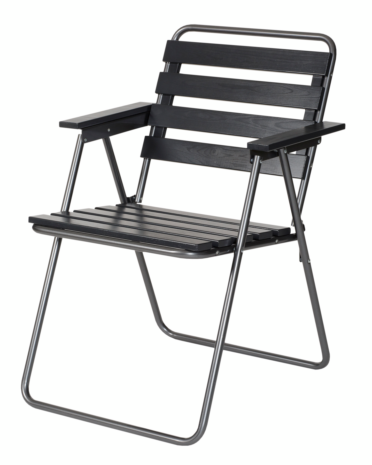 Taittotuoli Varax Retro musta/harmaa