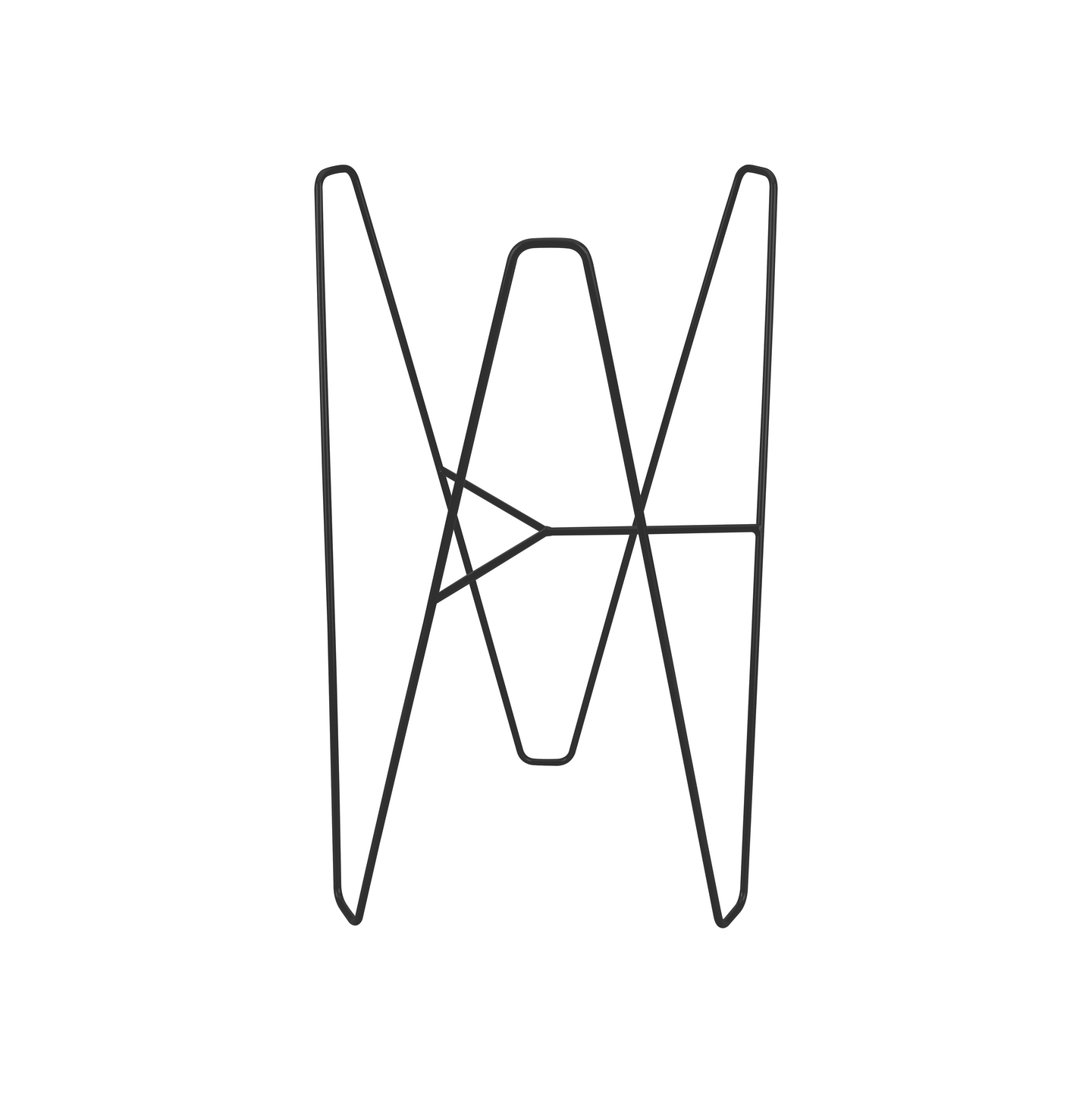 Ruukun metallijalka Elho Loft Urban 30cm musta