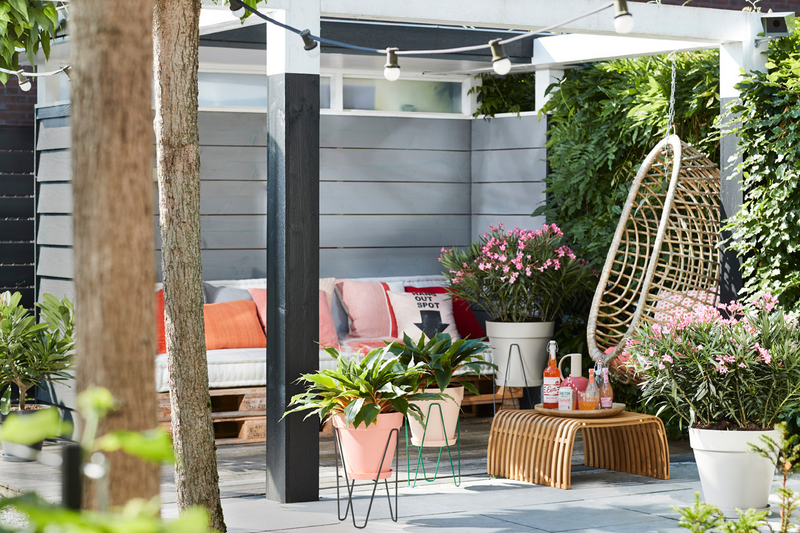 Ruukun metallijalka Elho Loft Urban 30cm musta