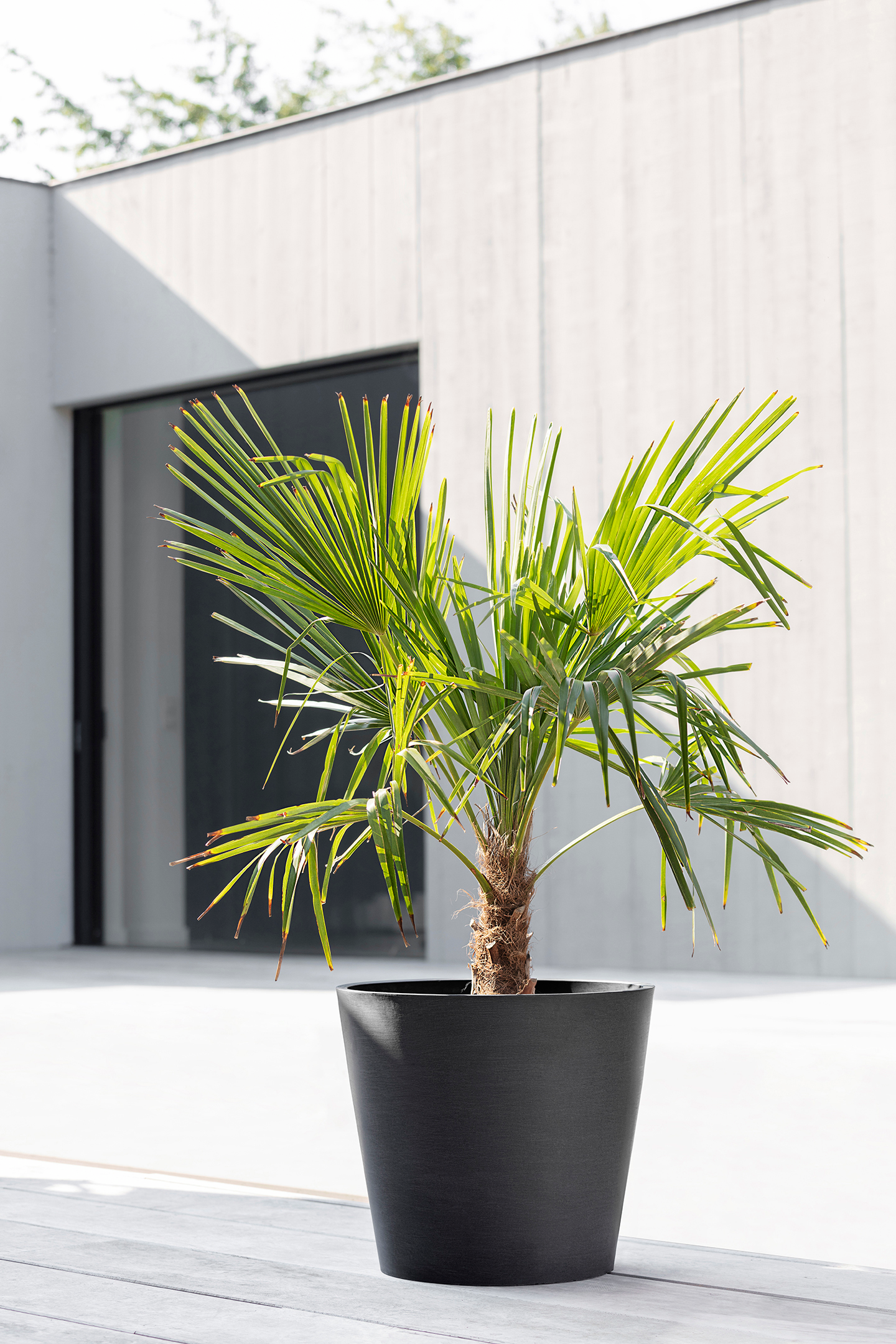 Ruukku Ecopots Amsterdam 40cm tummanharmaa