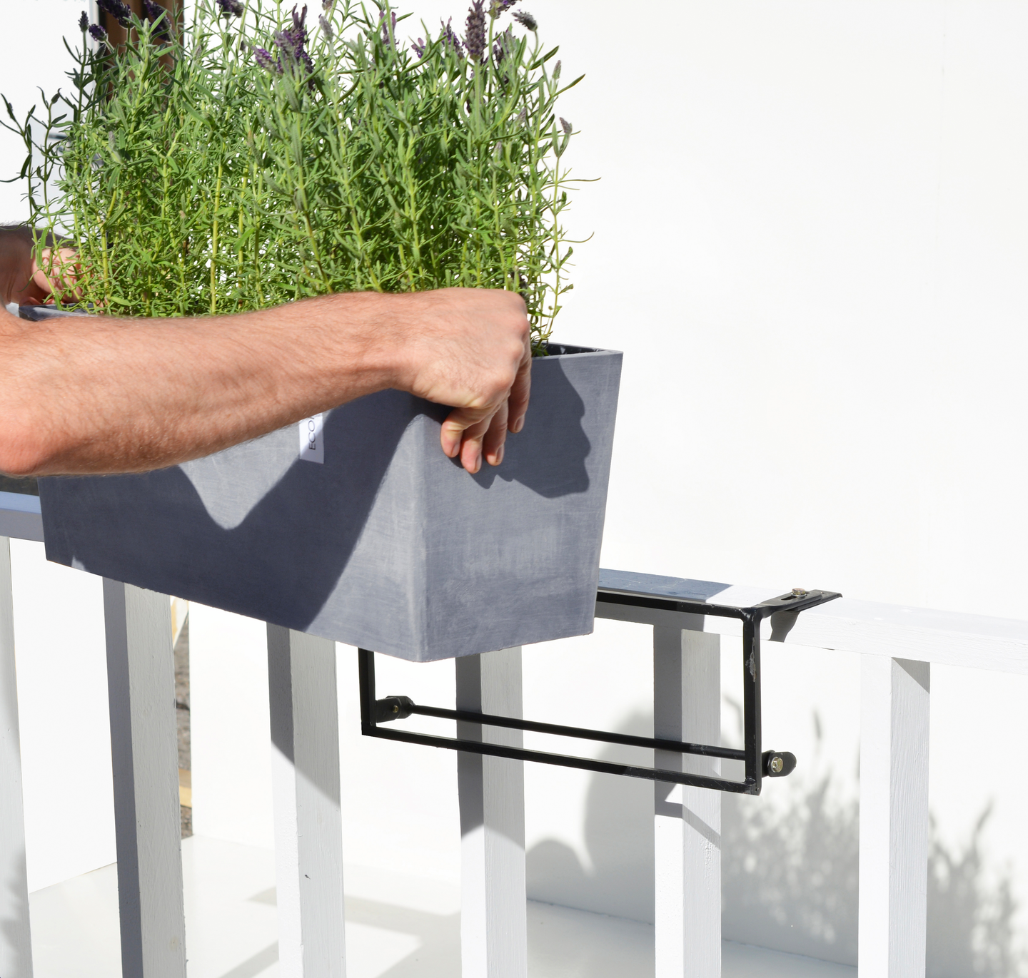 Ruukku Ecopots Bruge 45cm harmaa