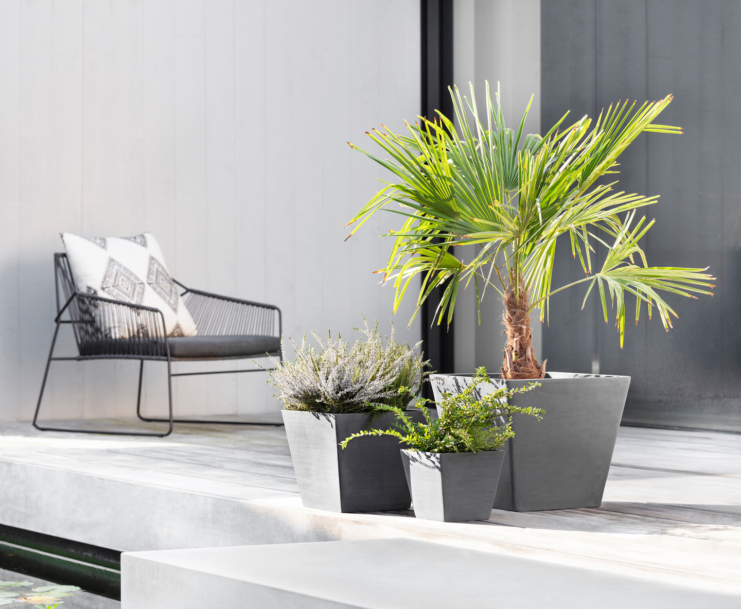 Ruukku Ecopots Rotterdam 30cm harmaa