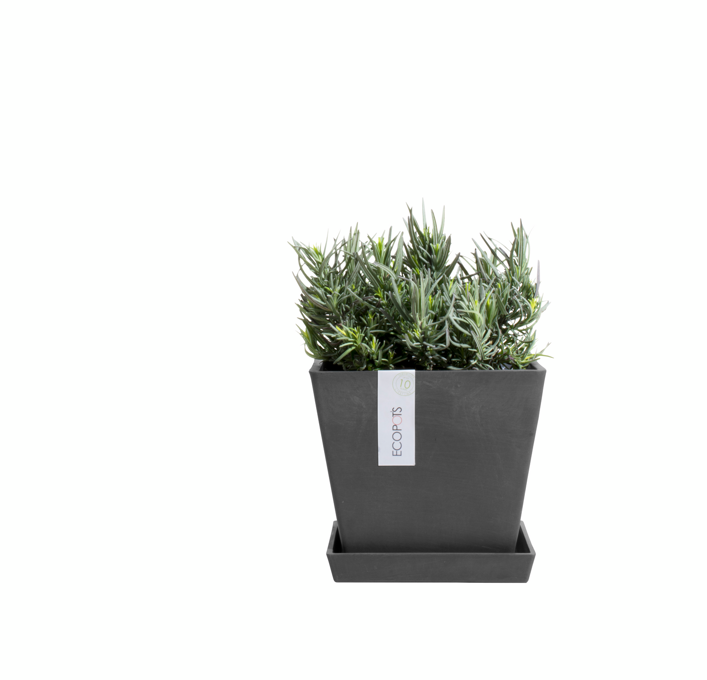 Ruukku Ecopots Rotterdam 30cm tummanharmaa