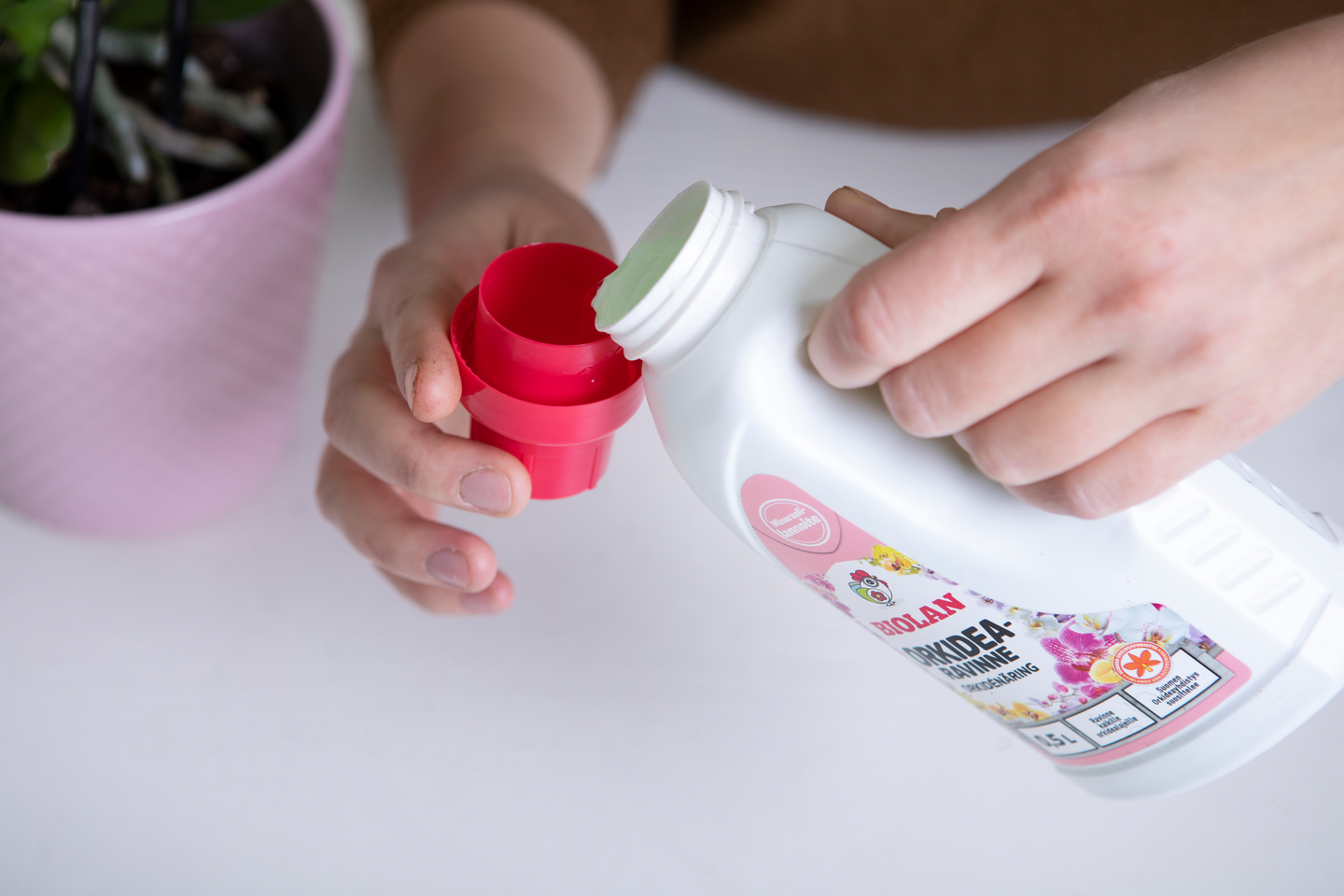 Orkidearavinne Biolan 0,5l