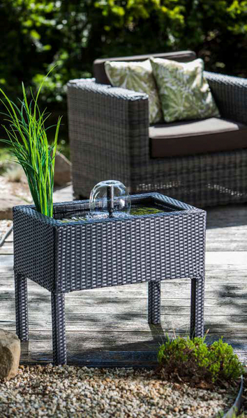 Suihkukaivosetti Horisont Heissner polyrattan KRauta