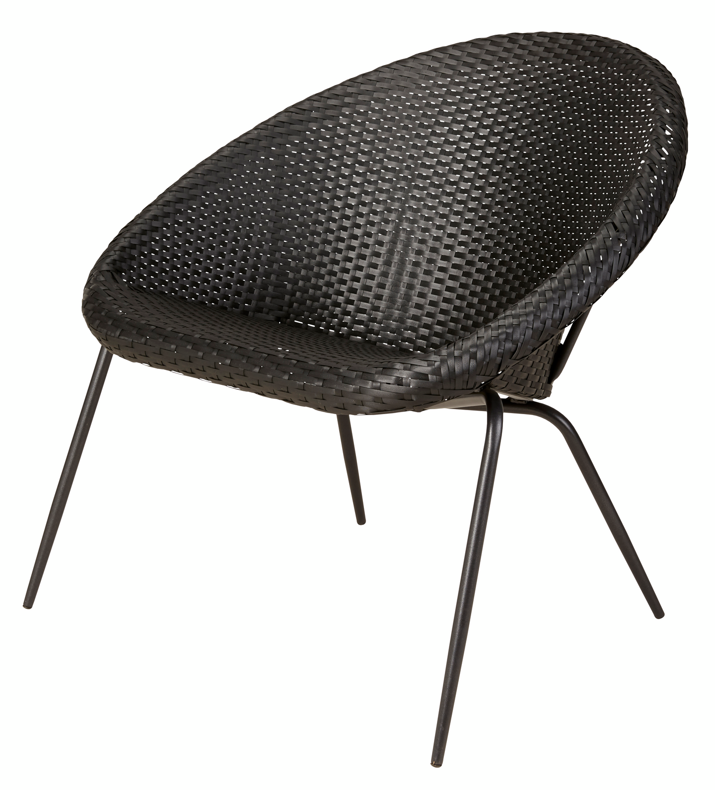 Parveketuoli Cello Monaco musta