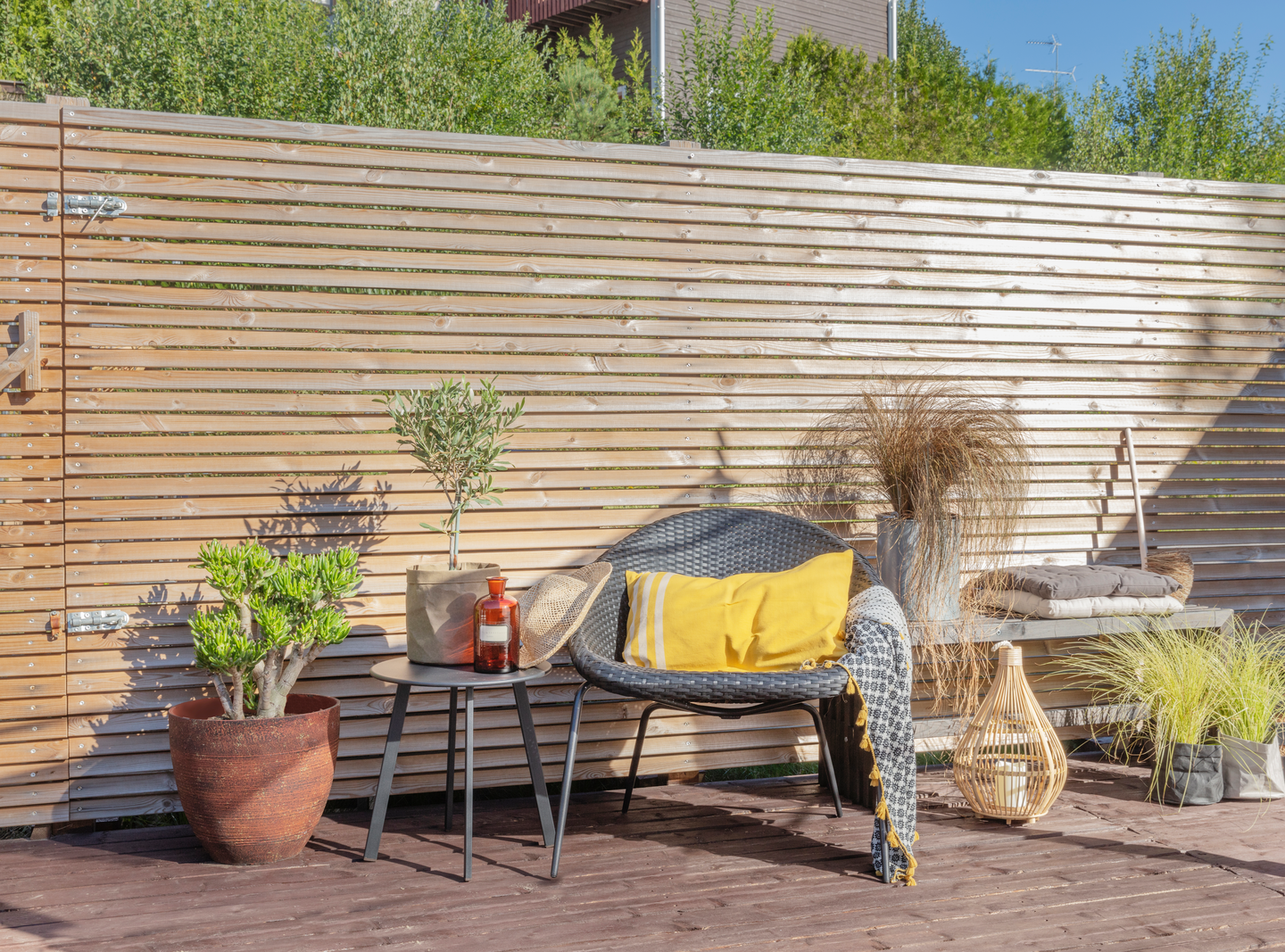 Parveketuoli Cello Monaco musta