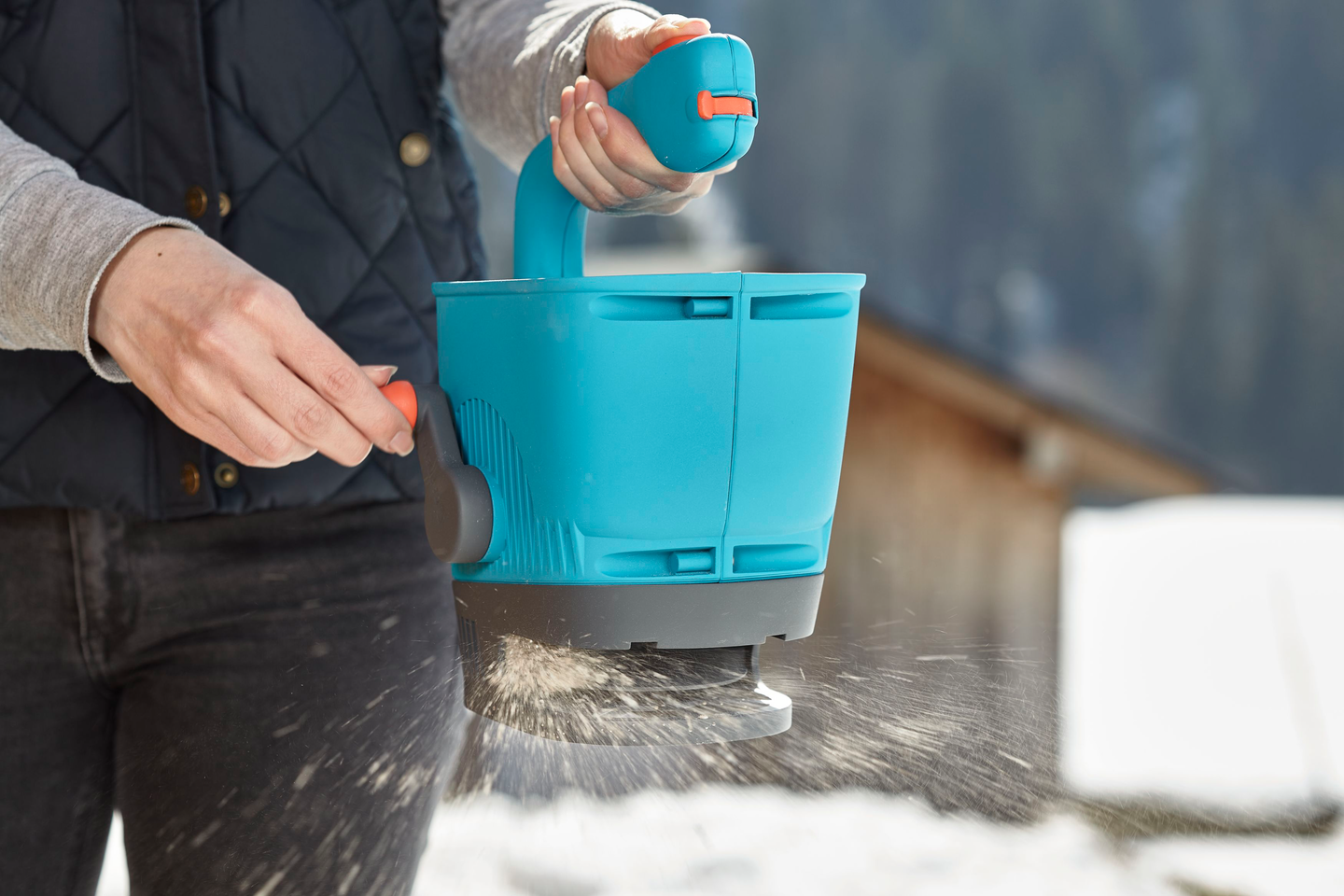 Käsilevitin Gardena M